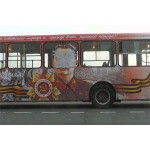 Автобус с изображением Сталина проехался по нашим душам