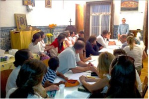 Ректор СФИ прочитал лекцию на Библейских курсах при приходе Всех Святых в Лиссабоне